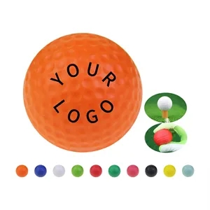 Custom Logo Golf Ball Foam Stress Ball Toy