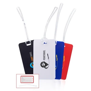 Bali Plastic Slip In Pocket Luggage Tags