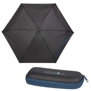 Custom Logo 37" Compact Travel Umbrella With Case