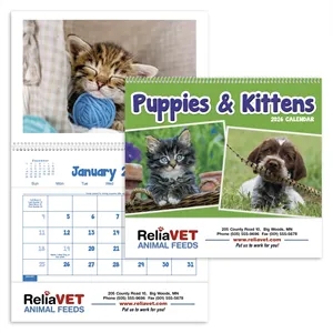 Triumph® Calendars Puppies & Kittens Pocket Calendar