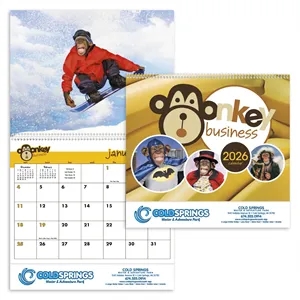 Triumph® Calendars Monkey Business Calendar