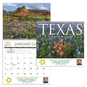 Triumph® Calendars Texas Calendar