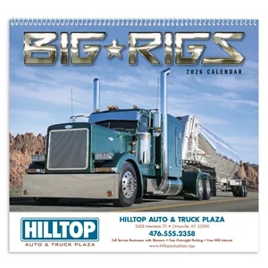 Triumph® Calendars Big Rigs Calendar