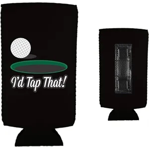Custom Logo Magnetic  Can Cooler Ultra Slim 12oz For Holidays