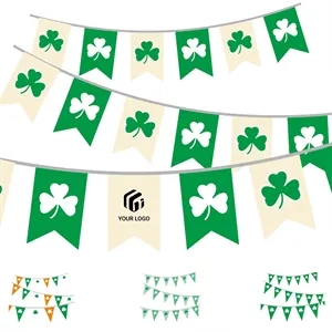 Spring decoration custom St Patrick's Day party banner