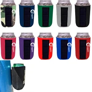 Custom Logo 12 oz  Magnetic Insulated Can Cooler Sleeve
