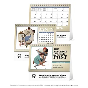 Triumph® Calendars The Saturday Evening Post Large Desk C...