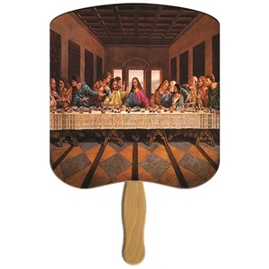 Last Supper Hand Fan Stock Graphic