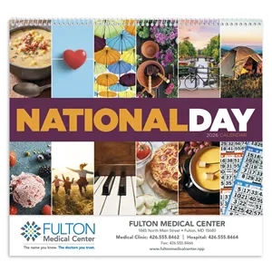 Good Value™ National Day - Spiral Calendar