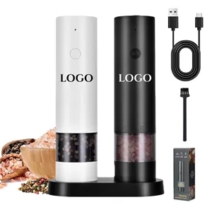 Electric Salt and Pepper Grinder Adjustable Coarseness