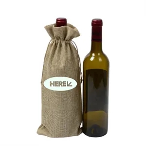 Wine Bags with Drawstring Reusable Wine Pouch