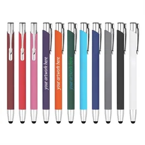 Custom Logo Crosby Metal Stylus Pen