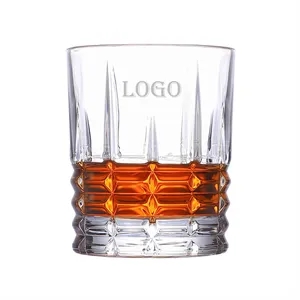 10oz Whiskey Crystal Glasses