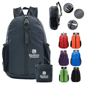 Custom Logo Foldable Lightweight Daypack for Travel Events