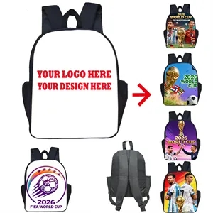 Custom Logo World Cup Themed Customizable Backpack Personalized Patter