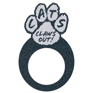 14" Foam Small Paw Visor