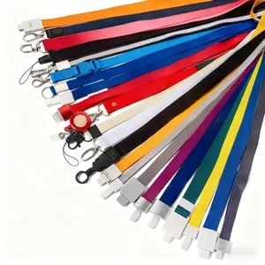 Custom Logo Custom Metal Clip Heat Transfer Lanyard