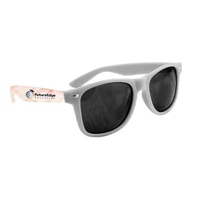 Custom Logo Full Color Imprint Full Color Miami Sunglasses