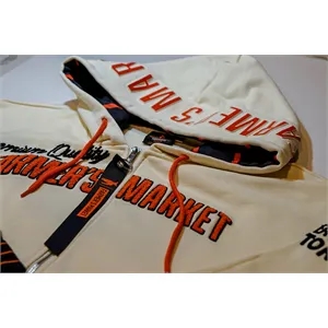 Custom Logo Custom Hoodie (Embossed, Debossed, Silicone, Chenille)