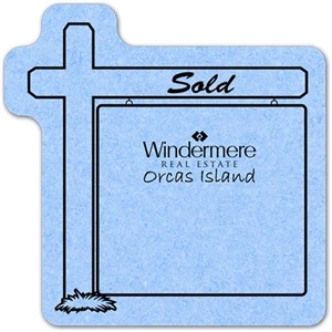 Real Estate Sign Compressed Sponge