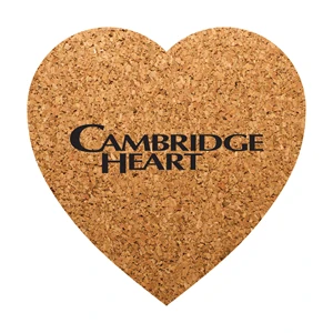 Heart Shaped Cork Coaster