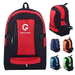 Custom Logo Lightweight Promotional Backpack School Daypack Daily Use