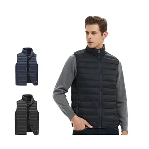 Custom Logo Men's Collar Vest