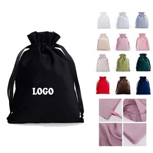 Drawstrings Velvet Gift Bag