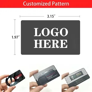 Custom Metal Invitation Card