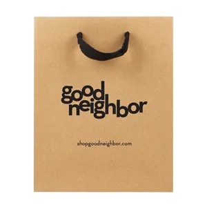 Ribbon Handle Natural Kraft Eurotote