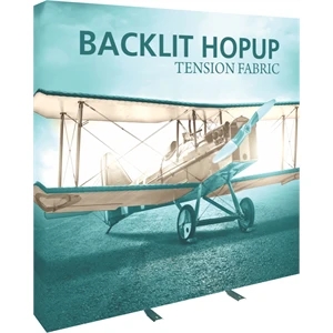 Hopup 7.5ft Backlit Straight Tension Fabric Display