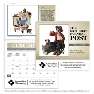 Triumph® Calendars The Saturday Evening Post Pocket Calendar