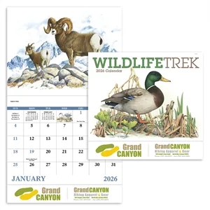 Good Value™ Wildlife Trek - Stapled Calendar