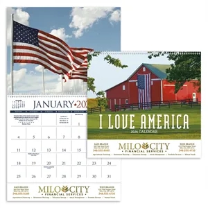 Triumph® Calendars I Love America Calendar