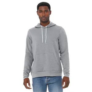 BELLA+CANVAS Unisex Sponge Fleece Pullover Hoodie.