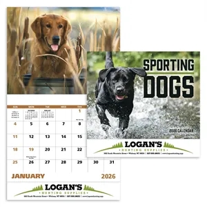 Good Value™ Sporting Dogs - Stapled Calendar
