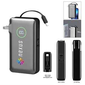 10,000 mAh PhoneSuit® Journey AC All-In-One Portable Batt...
