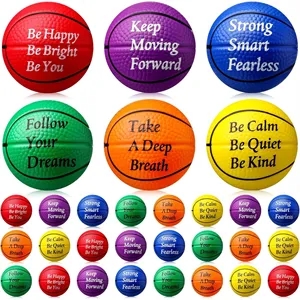 Custom Logo Basketball Stress Relief Foam Balls