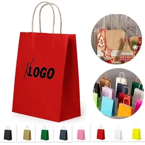 Custom Kraft Paper Bags with Handle