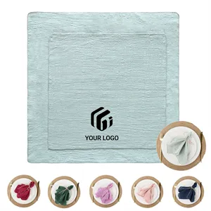 Soft cotton wedding party dinner table decor cloth napkin