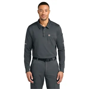Carhartt FLD & RSCU Long Sleeve Polo