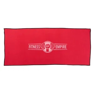 Oversized Waffle Weave Sport Towel