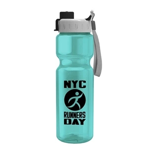 Champion - 28 oz. Trans. Bottle - Quick Snap Lid