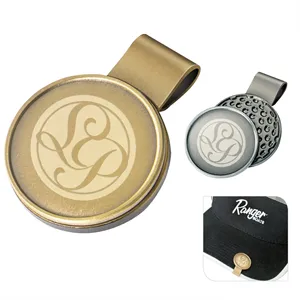 Custom Logo Good Value™ Hat Clip with Ball Marker
