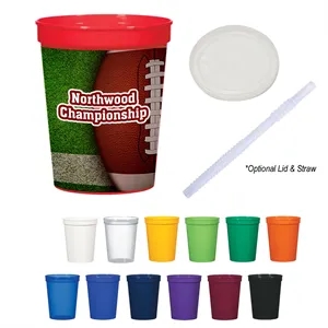 16 Oz. Full Color Big Game Stadium Cup