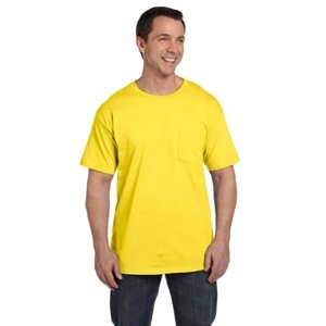 Hanes Beefy-T with Pocket - Dark/Color