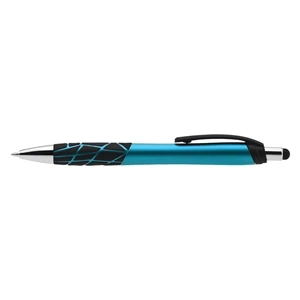 Aqua Blue-Black-Silver