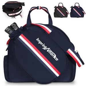 Custom Logo 15L Fashion Tennis Tote Bag with Racket Compartment