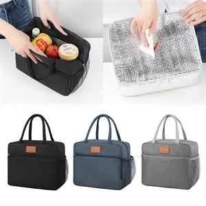 Custom Logo Custom Insulated Lunch Cooler Bag - Portable & Leakproof