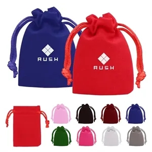 Mini Velvet Drawstring Bag Jewelry Gift Pouch